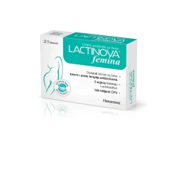 Hexanova Lactinova femina Oralni probiotik za žene, 21 kapsula