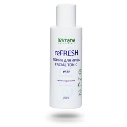 LEVRANA Tonik za lice reFRESH pH3.5 Lavanda, mlečna kiselina i ljubičica Organic certified 150 ml