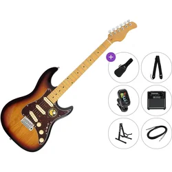Sire Larry Carlton S5 Premium SET 3-Tone Sunburst Električna kitara