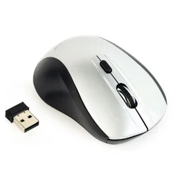 MUSW-4B-02-BS Gembird Bezicni mis 2.4GH opticki USB 1600Dpi black/silver