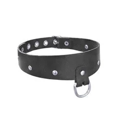 Ozek ovratnik s polkrogom Leder 1014