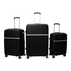 Aga Travel Komplet potovalnih kovčkov MR4679 Črna