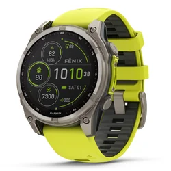 GARMIN Fenix 8 47, Sap, SOLAR, Yellow (010-02906-21)