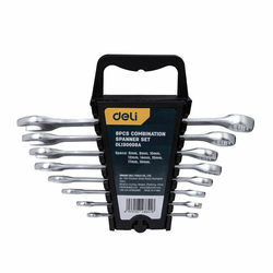 DELI Set okasto-viljuškastih ključeva 6-19mm/ 8kom edl130008a