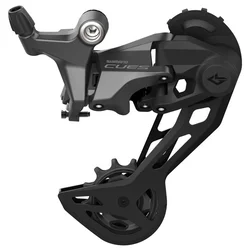 MENJAČ ZADNJI SHIMANO CUES RD-U6020-10 SGS 10 BRZINA NA NOSAČ MEANJAČA (KUKU) SHADOW DESIGN CRNI