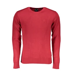 GIAN MARCO VENTURI MEN'S RED SWEATER