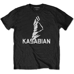 Kasabian Unisex majica Ultra Face 2004 Tour (Back Print) S