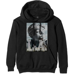 2Pac Unisex Pullover Hoodie LA Skyline M