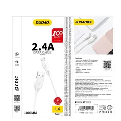 shumee Kabel USB - Lightning za iPhone 2,4 A 1 m, bel