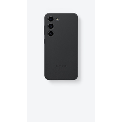 Original maska Samsung S23+ Kožna futrola S23 Plus EF-VS916 Crna