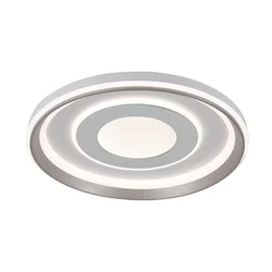 ITALUX CLN-54130-WH-GD-LED prigušiva stropna svetiljka SIMNI LED/55W/230V prečnik 50 cm bela + daljinski upravljač