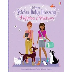 Sticker Dolly Dressing Puppies & Kittens
