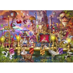 BlueBird - Puzzle Ciro Marchetti: Čarobna cirkuška parada - 500 kosov