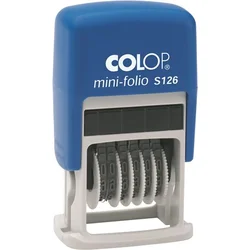 Številčni žig Colop S126