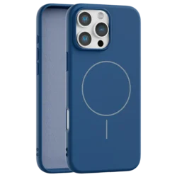 Velvet Touch MagSafe maska za iPhone 16 Pro - Plava