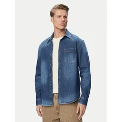 Tommy Jeans Jeans srajca DM0DM23390 Modra Regular Fit