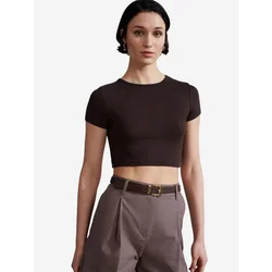 Dilvin Majica T-Shirts rjava