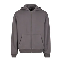Urban Classics Jopa na zadrgo temno siva