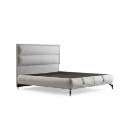 Hanah Home Ram za krevet Fresh, 140x122x200 cm, Sivi