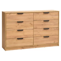 Komoda Jenslev 4+4 fioke hrast ( 3600478 )