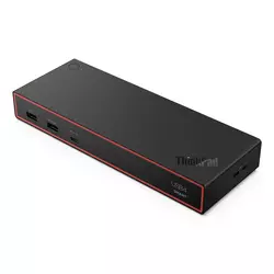 Lenovo ThinkPad USB4 Smart Dock 5500 with 135W Adapter Žični Črna