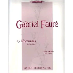 FAURE:13 NOCTURNES FOR SOLO piano