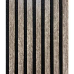 Panel zidna dekoracija 2.6x30-2kom.sivi hrast 1.56m2-pakovanje