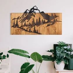 Wallity Zidna dekoracija Nature, 57,5x33cm, Hrast
