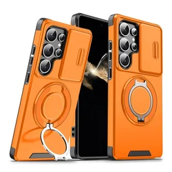Teracell Maska za Samsung Galaxy S26 Ultra S948B CamShield Ring Stand, Narandžasta