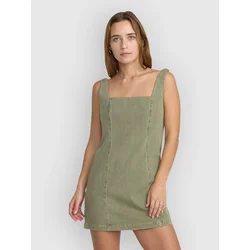 RVCA Reserve Mini Dress olive