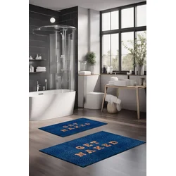 Lessentiel Maison Set prostirki za kupatilo CT-5395, 2 Komada, TamnoPlava
