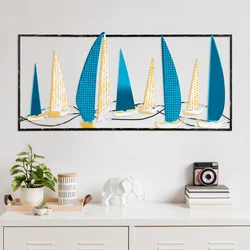 Wallity Zidna dekoracija Yelkenli 2, 40x90 cm, Šarena