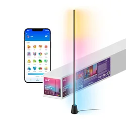 PHILIPS WIZ CRNA LED STAJAĆA SVJETILJKA 1.4M 2700-6500k+RGB DIMABILNA