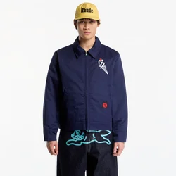 Bomber Billionaire Boys Club Icecream Cone Man Embellished Work Jacket Navy M