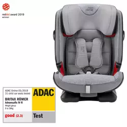 Britax römer avtosedež advansafix iv r - grey marble