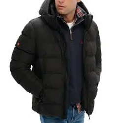SUPERDRY JAKNA HOODED SPORTS PUFFED