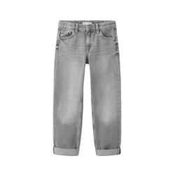 MANGO KIDS Kavbojke siv denim
