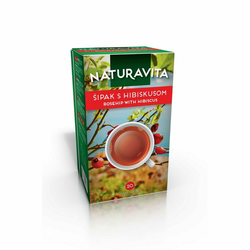 Naturavita Čaj Šipak Hibiskus Filter 20X2,5 g