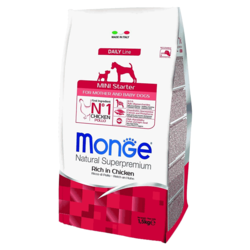 Monge Daily Mini, Piletina, 1.5 kg