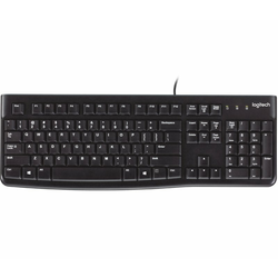 LOGITECH USB tipkovnica K120 (slovenska OEM), črna