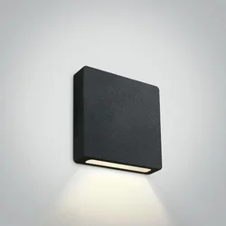 ZIDNA LED SVJETILJKA 2W/100lm/3000K/700mA/IP65/DIMM CRNA