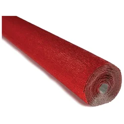 Papir krep 180g 50x250cm cartotecnica rossi 803 metalik crveni