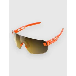 POC Elicit Fluo. Orange Translucent Sunglasses prtly sny gld