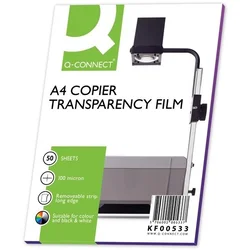 Q-Connect - A4, 100 mic, 50 kosov