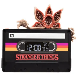 Sat Paladone Stranger Things Demogorgon Cassette Alarm Clock Black