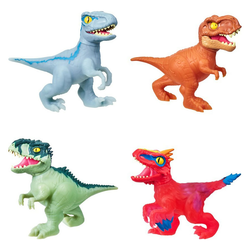 Goo Jit Zu Jurrasic world dinozaver sort.