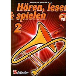HOREN, LESEN & SPIELEN 2 POSAUNE IN C NOTE