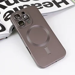 Maska za telefon Magsafe Chrome za iPhone 16 Pro 6.3, Siva