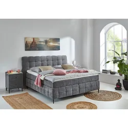Boxspring Krevet Scarlett 180/200 cm , tamnosiva