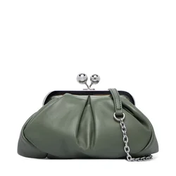 Ročna torba Weekend Max Mara Prati 2625516114600 Zelena